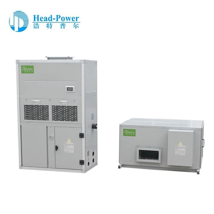 Aire acondicionado de conducto refrigerado por agua de 15 hp